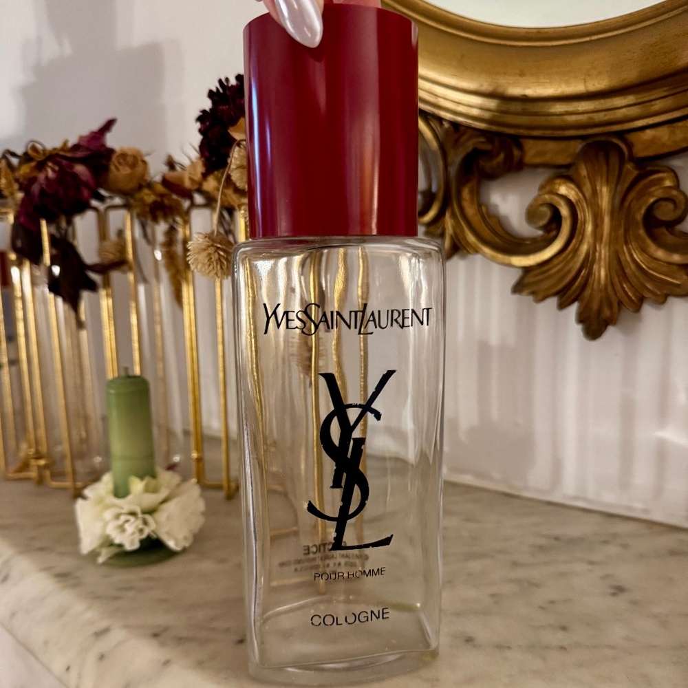 Rare 120ml 1970s Yves Saint Laurent Perfume Bottle YSL